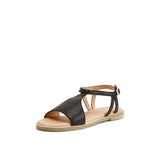 ELDORA LEATHER SANDAL BLACK