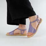 ELDORA LEATHER SANDAL LILA