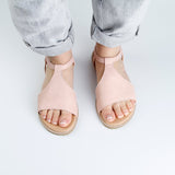 ELDORA LEATHER SANDAL ROSE