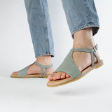 ELDORA LEATHER SANDAL SALBEI