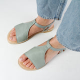 ELDORA LEATHER SANDAL SALBEI