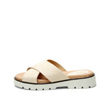ELLA NUBUK SANDAL BEIGE