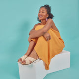 ELLA NUBUK SANDAL BEIGE