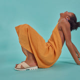 ELLA NUBUK SANDAL BEIGE