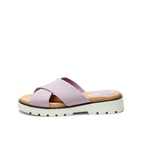 ELLA NUBUK SANDAL LILA