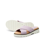 ELLA NUBUK SANDAL LILA