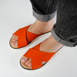 ELLA NUBUK SANDAL ROST
