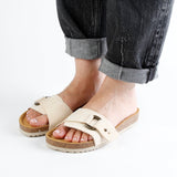 INKA NUBUK SANDAL BEIGE