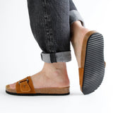 INKA NUBUK SANDAL WHISKY