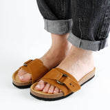 INKA NUBUK SANDAL WHISKY