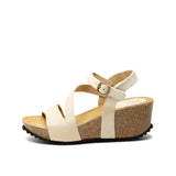 JILL NUBUK SANDAL BEIGE