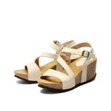 JILL NUBUK SANDAL BEIGE