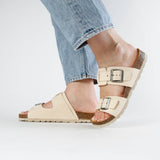 LUCA NUBUK SANDAL BEIGE