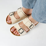 LUCA NUBUK SANDAL BEIGE