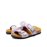 LUCA NUBUK SANDAL LILA