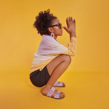 LUCA NUBUK SANDAL LILA