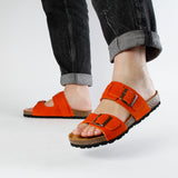 LUCA NUBUK SANDAL ROST