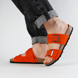 LUCA NUBUK SANDAL ROST