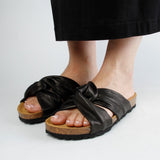SENNA LEATHER SANDAL BLACK