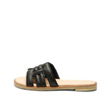 STINE LEATHER SANDAL BLACK