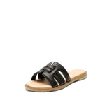 STINE LEATHER SANDAL BLACK