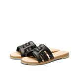 STINE LEATHER SANDAL BLACK