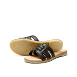 STINE LEATHER SANDAL BLACK