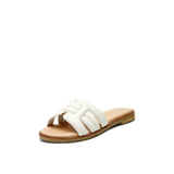 STINE LEATHER SANDAL OFF WHITE