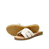 STINE LEATHER SANDAL OFF WHITE