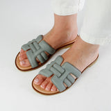STINE LEATHER SANDAL SALBEI
