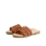 STINE LEATHER SANDAL WHISKY