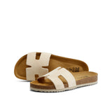 WILLOW NUBUK SANDAL BEIGE