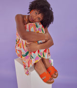 WILLOW NUBUK SANDAL ROST