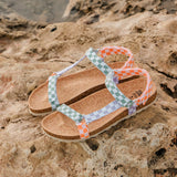 LEVI CHECK SANDAL MULTI