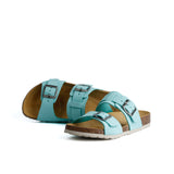 LUCA NUBUK SANDAL AQUA