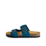LUCA NUBUK SANDAL PETROL