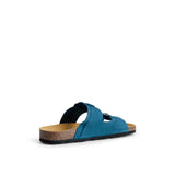 LUCA NUBUK SANDAL PETROL