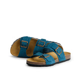 LUCA NUBUK SANDAL PETROL