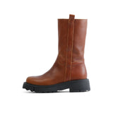 MAXI NAPPA BOOT HAZELNUT