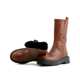 MAXI NAPPA BOOT HAZELNUT