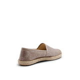 EVITA ESPADRILLE METALLIC PLAIN ROSE