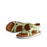 MIRA LEATHER SANDAL KIWI