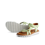 MIRA LEATHER SANDAL KIWI
