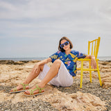 MIRA LEATHER SANDAL KIWI