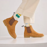 NEMO SUEDE CHELSEA BOOTIE WHISKY