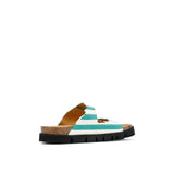 NOELIA STRIPES SANDAL GREEN