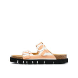 NOELIA STRIPES SANDAL PEACH