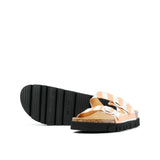 NOELIA STRIPES SANDAL PEACH