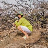 NYXA LEATHER SANDAL KIWI WHITE