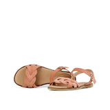 ORIN SUEDE SANDAL PEACH